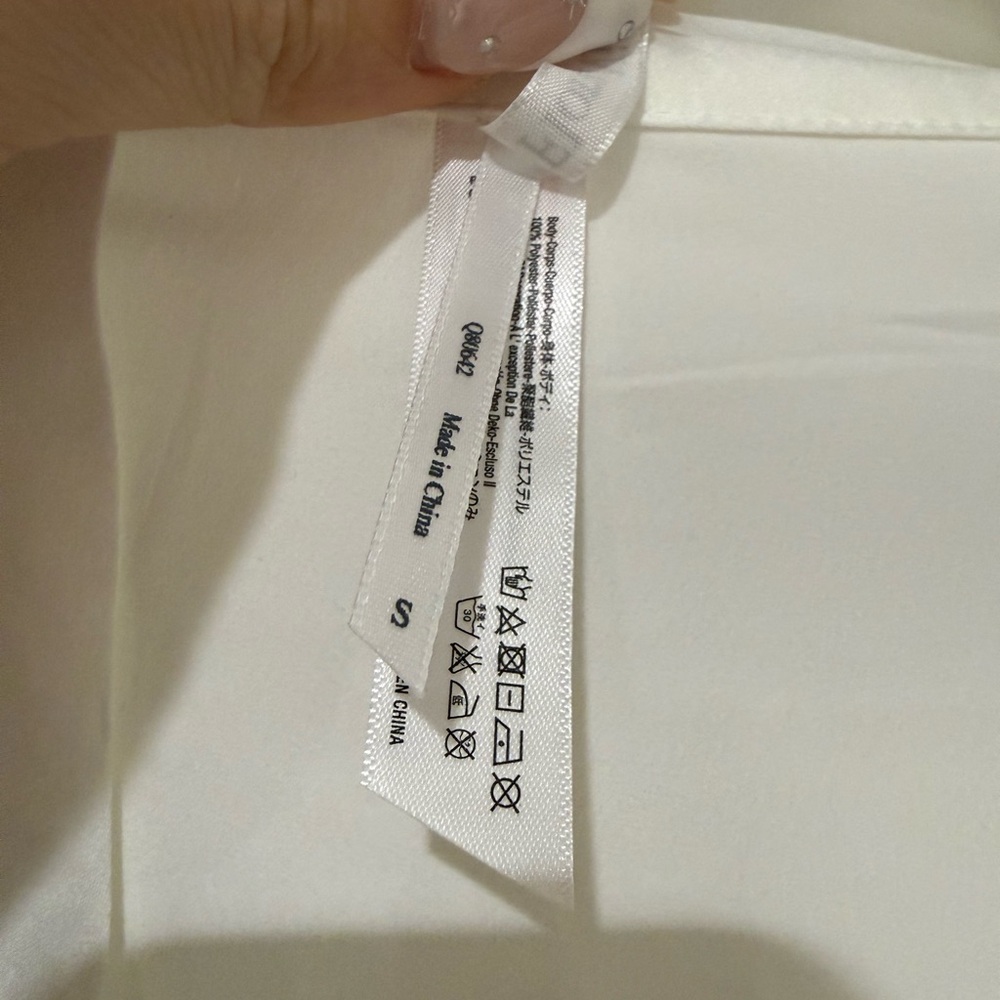 Flora Nikrooz Rosa Satin Robe Ivory Small - Picture 6 of 10